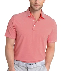 Southern Tide Performance Stretch Brrr°-eeze Meadowbrook Stripe Short Sleeve Polo Shirt