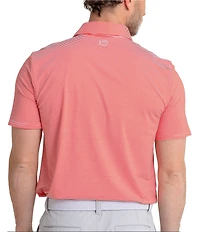 Southern Tide Performance Stretch Brrr°-eeze Meadowbrook Stripe Short Sleeve Polo Shirt