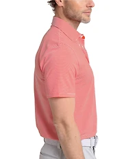 Southern Tide Performance Stretch Brrr°-eeze Meadowbrook Stripe Short Sleeve Polo Shirt