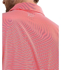 Southern Tide Performance Stretch Brrr°-eeze Meadowbrook Stripe Short Sleeve Polo Shirt