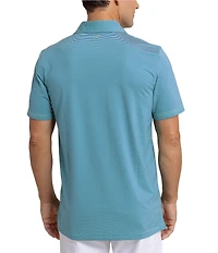 Southern Tide Performance Stretch Brrr°-eeze Meadowbrook Stripe Short Sleeve Polo Shirt