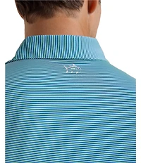 Southern Tide Performance Stretch Brrr°-eeze Meadowbrook Stripe Short Sleeve Polo Shirt