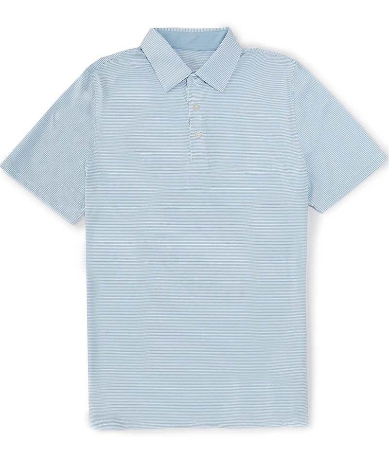 Southern Tide Performance Stretch Brrr°-eeze Meadowbrook Stripe Short Sleeve Polo Shirt