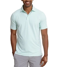 Southern Tide Performance Stretch Brrr°-eeze Meadowbrook Stripe Short Sleeve Polo Shirt