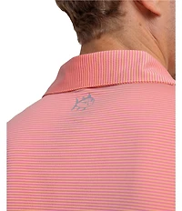 Southern Tide Performance Stretch Brrr°-eeze Meadowbrook Stripe Short Sleeve Polo Shirt