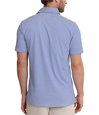 Southern Tide Performance Stretch Brrr°-eeze Meadowbrook Stripe Short Sleeve Polo Shirt