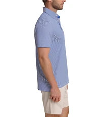 Southern Tide Performance Stretch Brrr°-eeze Meadowbrook Stripe Short Sleeve Polo Shirt