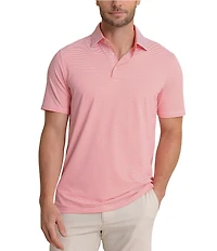 Southern Tide Performance Stretch Brrr°-eeze Meadowbrook Stripe Short Sleeve Polo Shirt