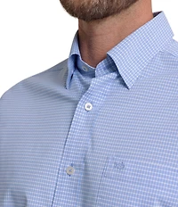 Southern Tide Performance Stretch Crofton Plaid Long Sleeve Woven Shirt