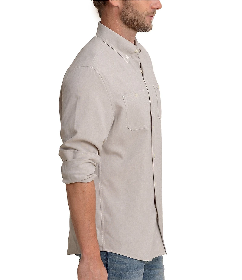 Southern Tide Performance Stretch Dock Long Sleeve Woven Shirt
