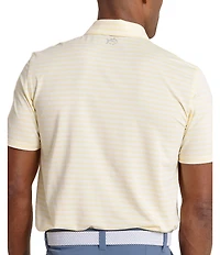 Southern Tide Performance Stretch Driver Sevilla Stripe Short Sleeve Polo Shirt