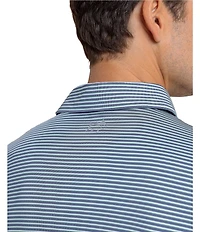 Southern Tide Performance Stretch Driver Sunbury Stripe Short Sleeve Polo Shirt