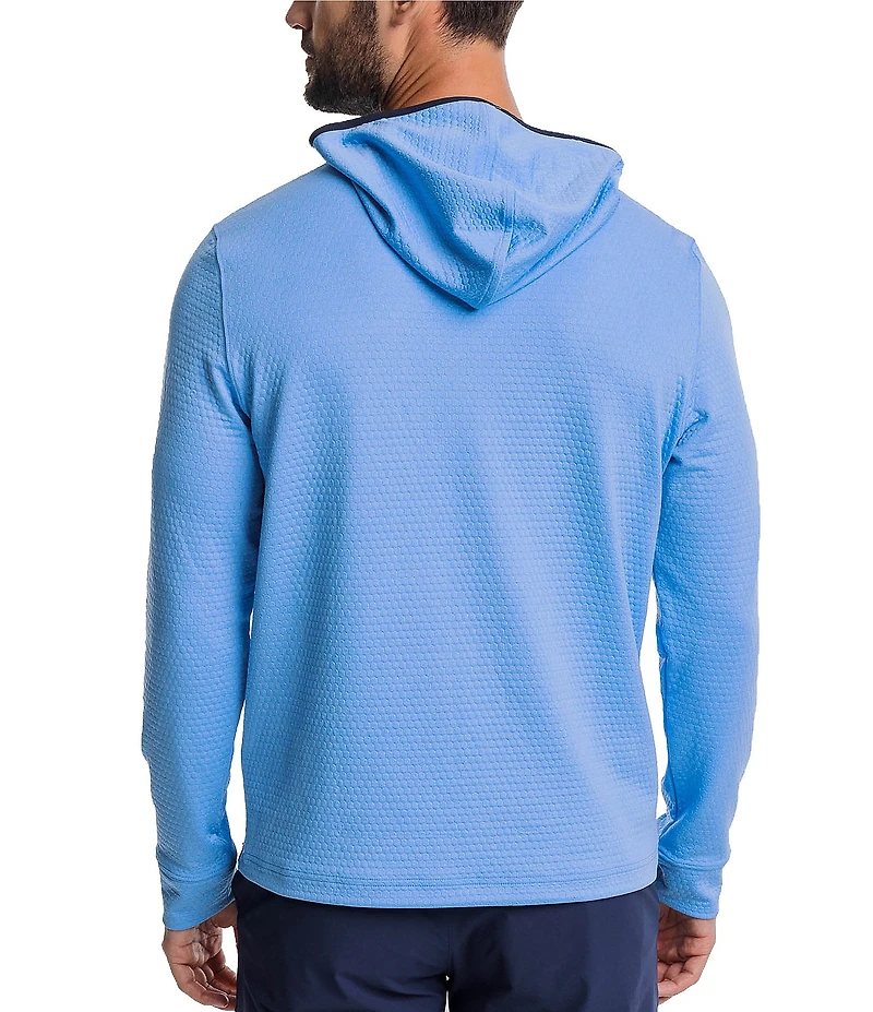 Southern Tide Performance Stretch Scuttle Heather Quarter-Zip Hoodie