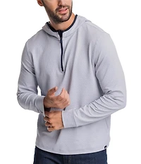Southern Tide Performance Stretch Scuttle Heather Quarter-Zip Hoodie