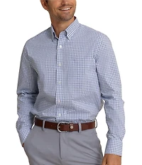 Southern Tide Performance Stretch Summerton Plaid Charleston Long Sleeve Woven Shirt