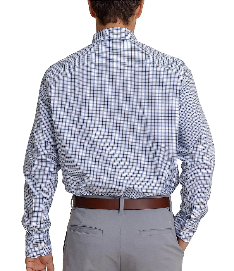 Southern Tide Performance Stretch Summerton Plaid Charleston Long Sleeve Woven Shirt