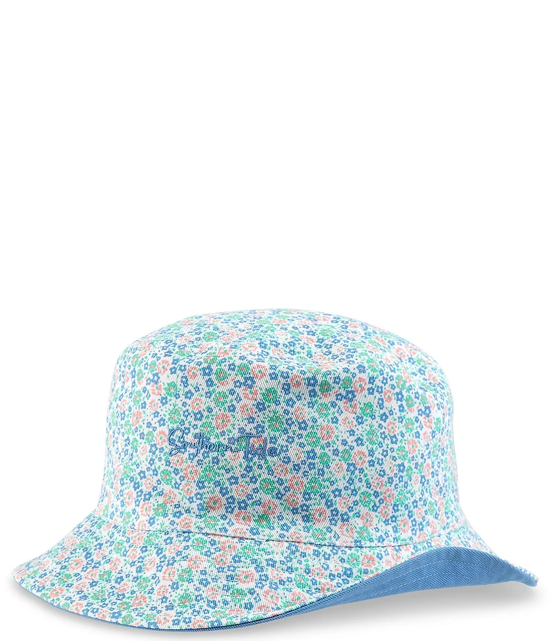 Southern Tide Petal Party Reversible Bucket Hat