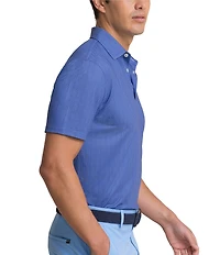 Southern Tide Raise The Par Driver Printed Short Sleeve Polo Shirt