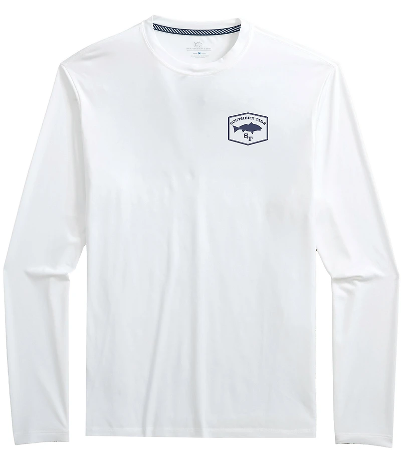 Southern Tide Redfish Badge Long Sleeve T-Shirt