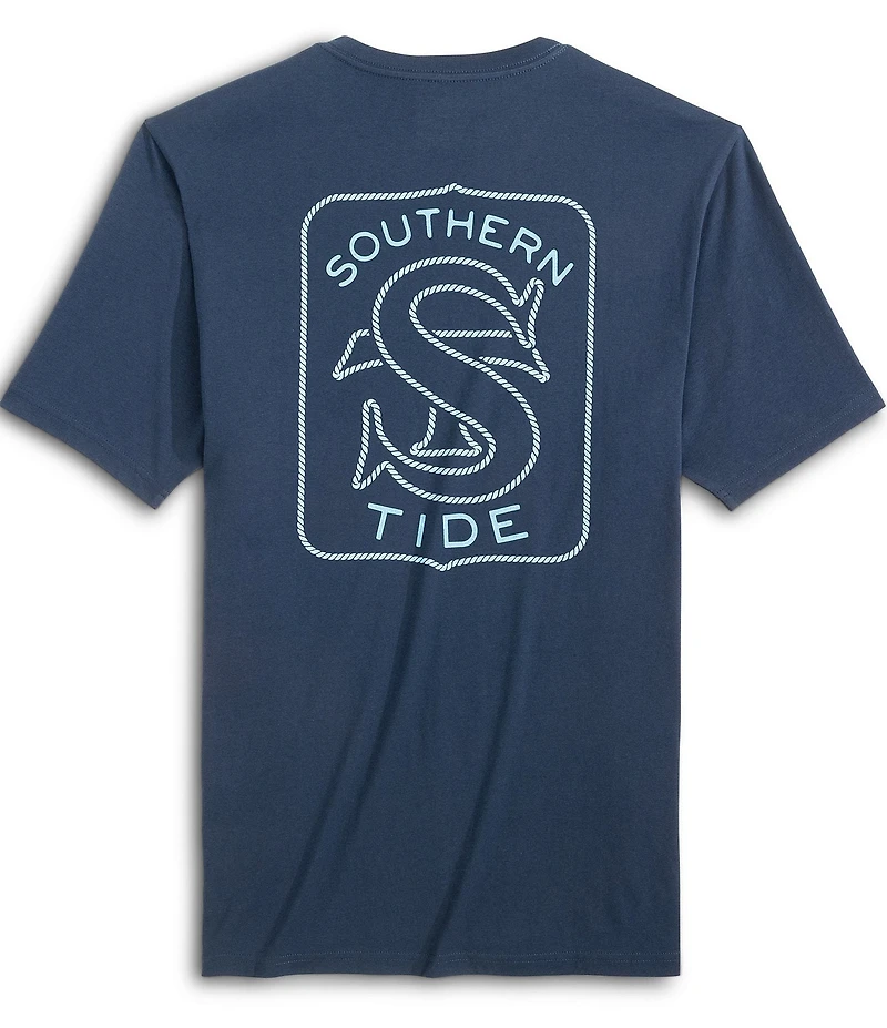 Southern Tide Rope Badge Short Sleeve T-Shirt