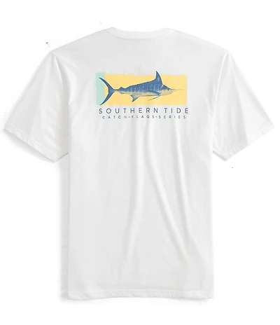 Southern Tide Sailfish Catch Flags Short Sleeve T-Shirt