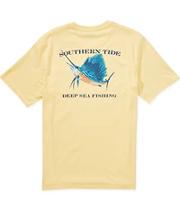 Southern Tide Sailfish Deep Sea Fishing Short Sleeve T-Shirt