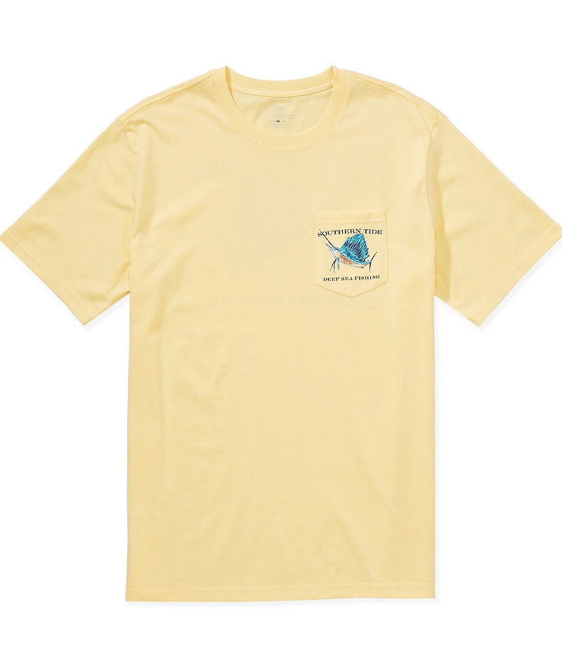 Southern Tide Sailfish Deep Sea Fishing Short Sleeve T-Shirt