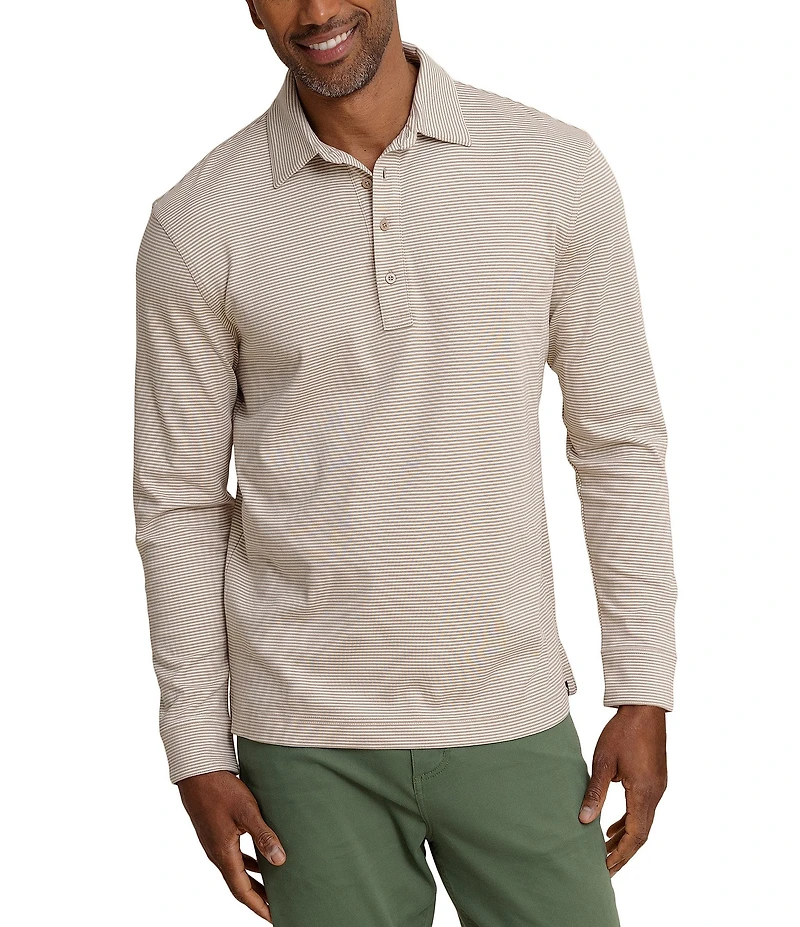 Southern Tide Sandy Cay Long Sleeve Polo Shirt