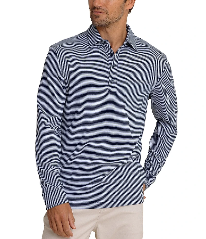 Southern Tide Sandy Cay Long Sleeve Polo Shirt