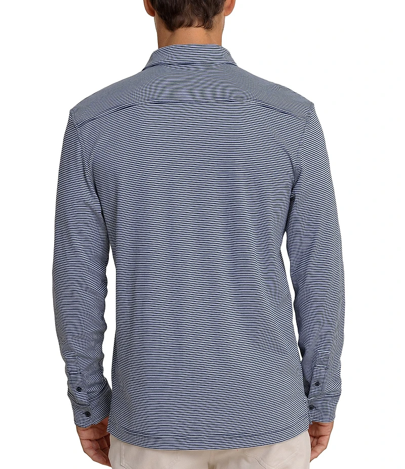 Southern Tide Sandy Cay Long Sleeve Polo Shirt