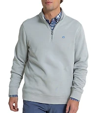 Southern Tide Sandy Cove Pique Quarter-Zip Pullover
