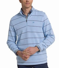 Southern Tide Sandy Cove Pique Quarter-Zip Pullover