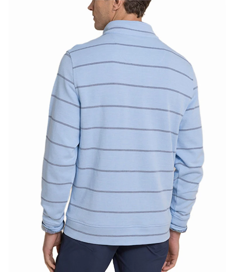 Southern Tide Sandy Cove Pique Quarter-Zip Pullover