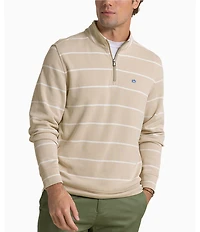 Southern Tide Sandy Cove Pique Quarter-Zip Pullover