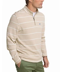 Southern Tide Sandy Cove Pique Quarter-Zip Pullover