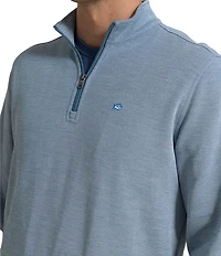 Southern Tide Sandy Cove Pique Quarter-Zip Pullover