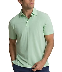 Southern Tide Seaport Kinston Stripe Short Sleeve Polo Shirt