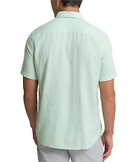 Southern Tide Seashell Cove Short Sleeve Woven Shirt
