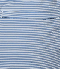 Southern Tide Seersucker Stripe Maritime Swim Trunks