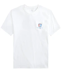 Southern Tide Skipjack Fill Fireworks Short Sleeve T-Shirt