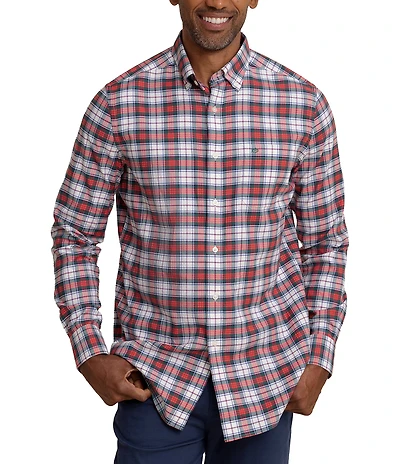 Southern Tide Skipjack Macduff Tartan Long Sleeve Woven Shirt