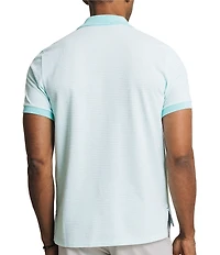 Southern Tide Striped Skipjack Short Sleeve Polo Shirt