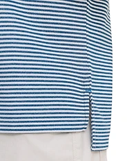 Southern Tide Striped Skipjack Short Sleeve Polo Shirt