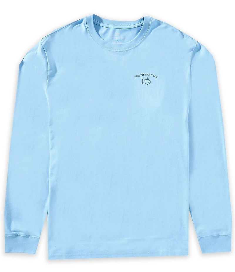 Southern Tide Sunset Fashion Long Sleeve T-Shirt