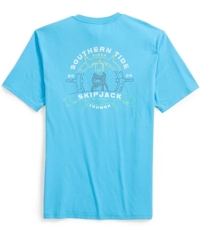 Southern Tide Take The Helm Skipjack Graphic Short Sleeve T-Shirt
