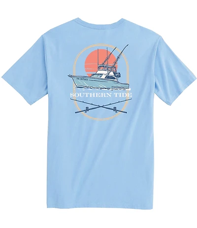 Southern Tide The Skipjack Deep Sea Fishing Boat Short Sleeve T-Shirt