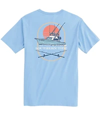 Southern Tide The Skipjack Deep Sea Fishing Boat Short Sleeve T-Shirt