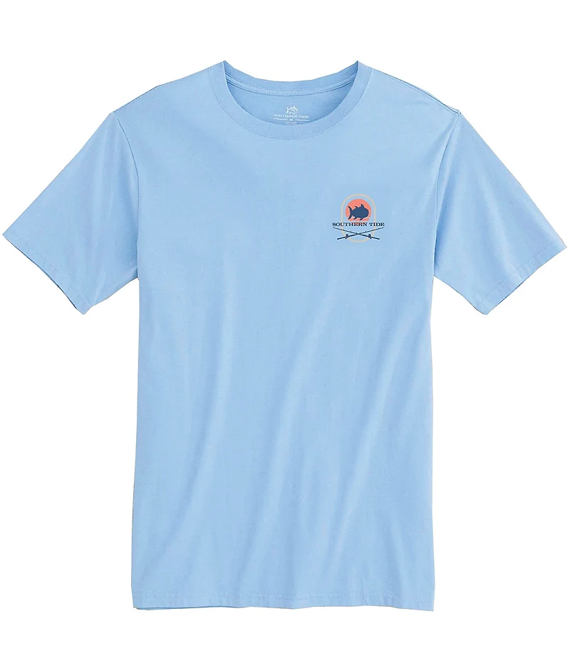 Southern Tide The Skipjack Deep Sea Fishing Boat Short Sleeve T-Shirt