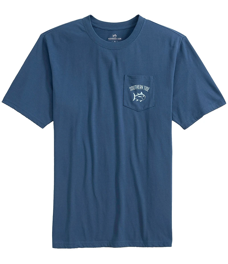 Southern Tide Tropical Toile Short Sleeve Graphic T-Shirt