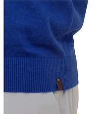 Southern Tide Whitehaven Heather Quarter-Zip Long Sleeve Knit Sweater